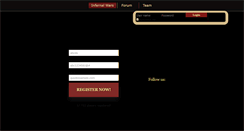 Desktop Screenshot of infernal-wars.com